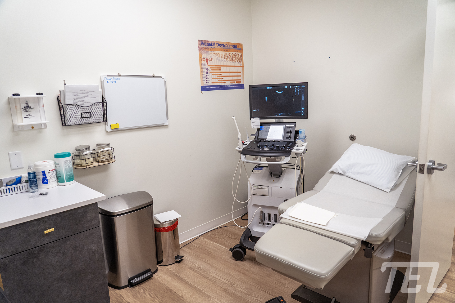 Exam room at Choices Chattanooga 