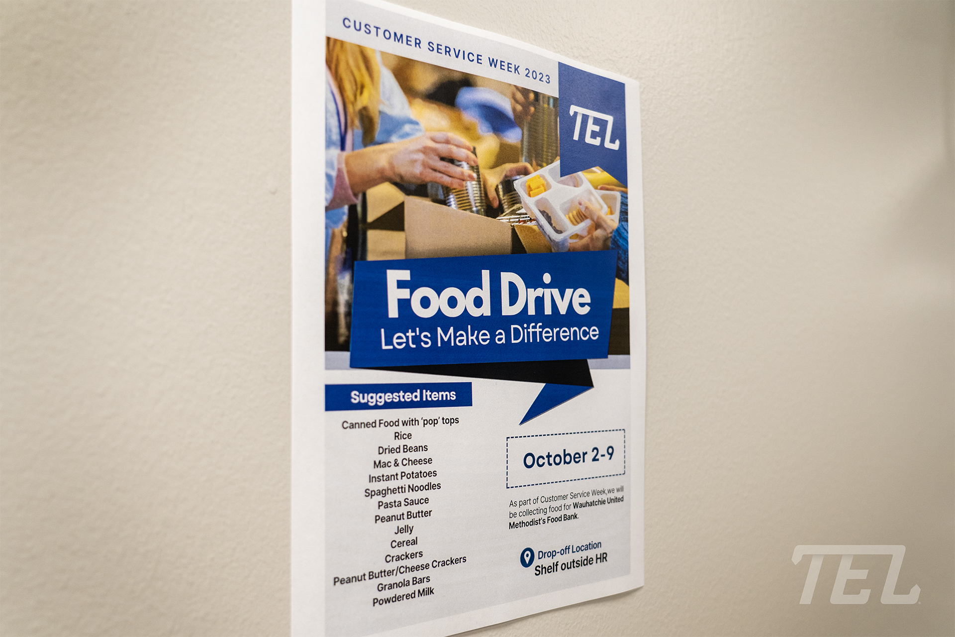 TELCSWeekFoodDrive